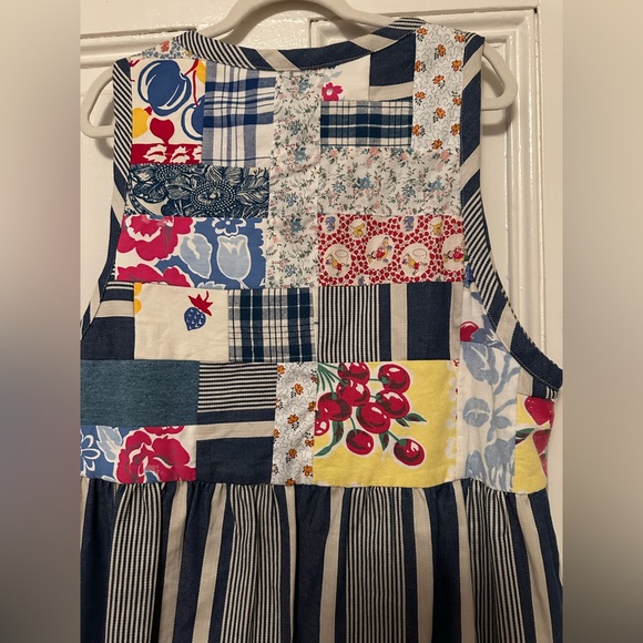 Patchwork Sleeveless vest one of a kind made from Carmel, CA - Picture 5 of 15